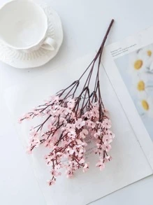 1/3/6 件人造花、满天星花束、婚礼、家居装饰、餐厅、卧室、花瓶、装饰品、户外花园、花篮、情人节礼物装饰、派对和聚会、DIY 花环、手工材料 - 淺粉色 - 查看 4