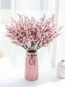 1/3/6 件人造花、满天星花束、婚礼、家居装饰、餐厅、卧室、花瓶、装饰品、户外花园、花篮、情人节礼物装饰、派对和聚会、DIY 花环、手工材料 - 淺粉色 - 查看 1
