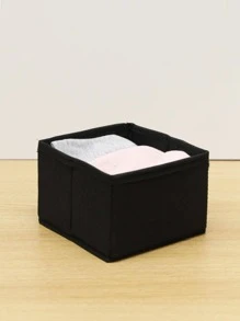 Multi-Piece Non-Woven Fabric Storage Boxes, Lidless Underwear Storage Boxes, Foldable Organizer Bags For Storing Cosmetics, Tissues, Remote Controls, Stationery And Other Small Items, Suitable For Living Room, Bedroom, Closet, Various Sizes Available
