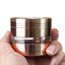 1pc Portable Pepper Grinder - Rose Gold - View 6