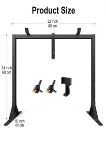 Overhead Camera Mount Rig Top-Down Shoots, Table Top Desk Mount Stand for Photography Camera DSLR Photo Video DIY Video Art Studio Painting Vlogging with Phone Grip - Black - View 2
