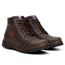 Men Boots - Coffee Brown - View 1