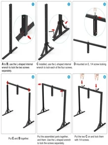 Overhead Camera Mount Rig Top-Down Shoots, Table Top Desk Mount Stand for Photography Camera DSLR Photo Video DIY Video Art Studio Painting Vlogging with Phone Grip - Black - View 3