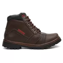 Men Boots - Coffee Brown - View 3