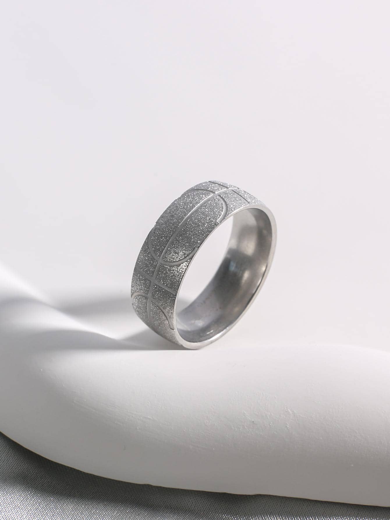 Men Frosted Ring | SHEIN USA
