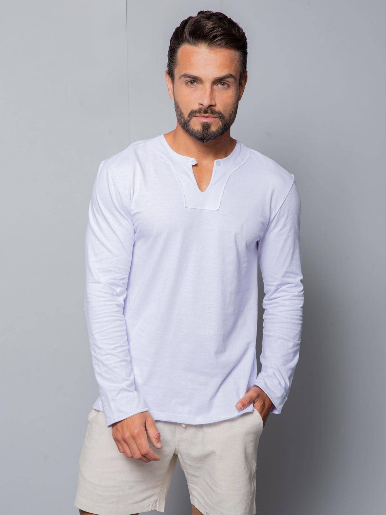Men T-Shirts & Tanks - White - View 1
