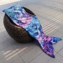 Manta usable con diseño de cola de sirena - Multicolor - Ver 6