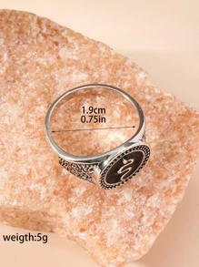 Snake Detail Ring - Silver - View 3