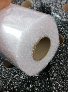 1 Cuộn Bao Bì Hoa Trắng Lưới Tuyết, Giáng Sinh - trắng - Xem 9