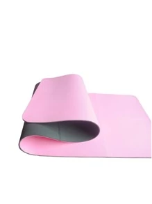 Foldable TPE Yoga Mat - Pink - View 3