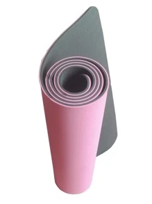 Foldable TPE Yoga Mat - Pink - View 5