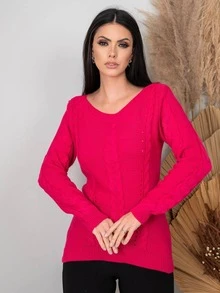 Women Winter Coats - Màu Hồng Tươi - Xem 5