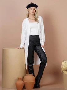 Women Cardigans - White - View 2