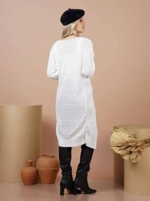 Women Cardigans - White - View 6