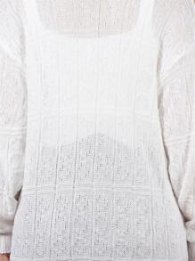 Women Cardigans - White - View 7