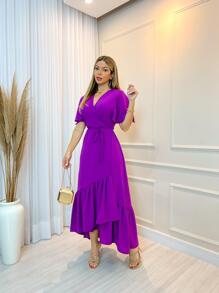 Women Dresses - Rosa Roja - Ver 3
