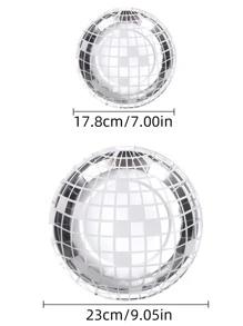 25入組格紋圖案一次性盤子