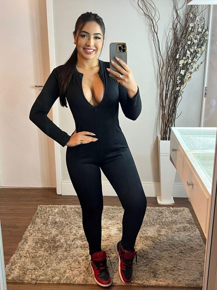 Women Jumpsuits - màu đen - Xem 1