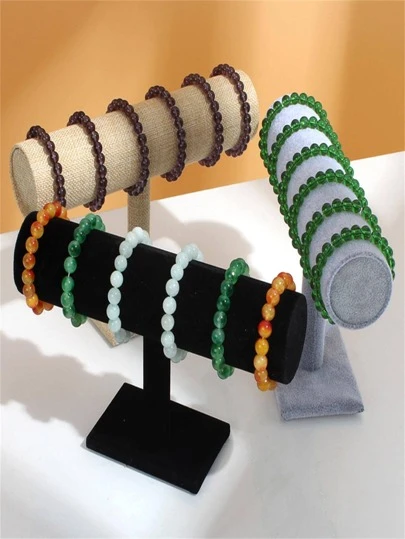 1入組休閒珠寶展示架適合女士適用於首飾類整理