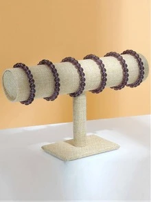 1入組休閒珠寶展示架適合女士適用於首飾類整理 - 黃色 - 查看 4