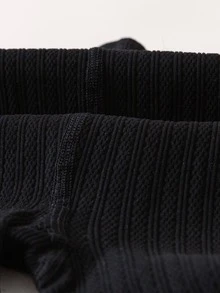 Medias de Bebé y Niños - Negro - Ver 4