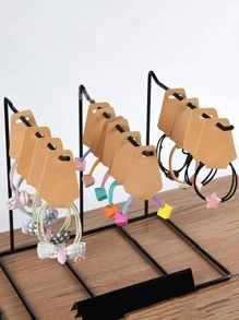 50 pezzi/set casual Gioielli Scheda di visualizzazione per donne per Gioielli organizzazione - Castano - Visualizzare 3