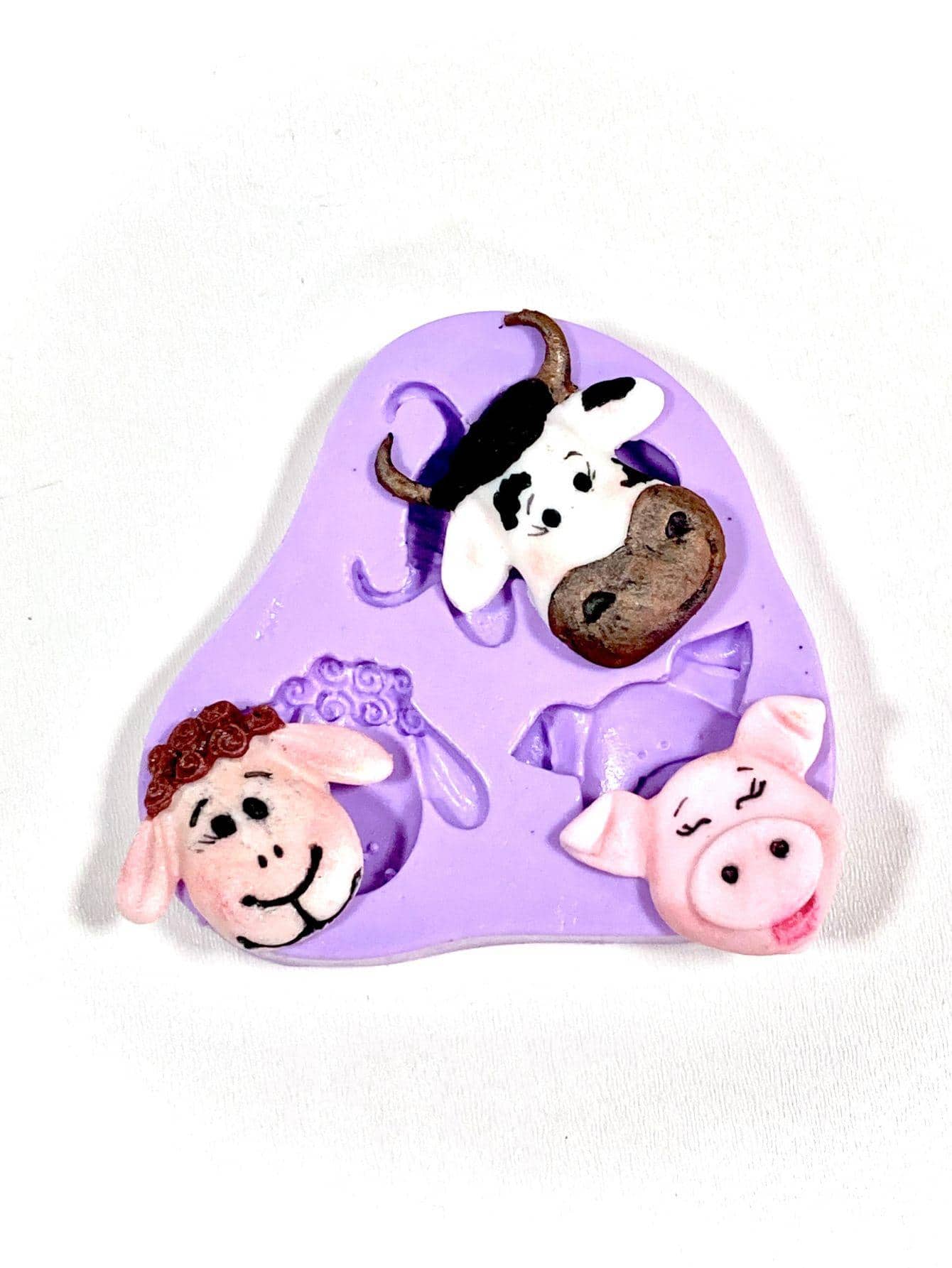 Khuôn silicon - Màu tím - Xem 1