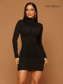 Women Dresses - Black - View 4