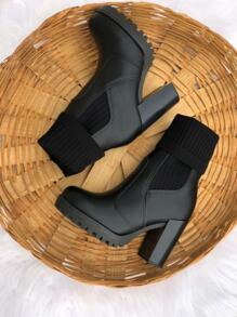 Women Fashion Boots - màu đen - Xem 2