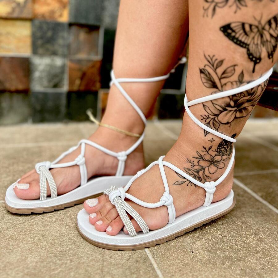 Women Flip-Flops - 白色 - 查看 1