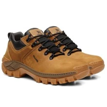 Men Sneakers - 芥末黃 - 查看 3