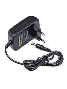 Fonte de energia alimentação, Fita Led 5050/3258 12V 3A Bivolt AC/DC Adapter 2,5mm - Preto - Visão 5