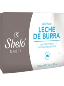 Jabón de leche de burra 100 gr - Gris Oscuro - Ver 2