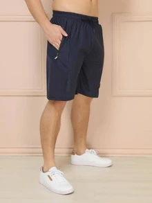 Men Shorts - Màu xanh lam - Xem 4