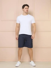 Men Shorts - Màu xanh lam - Xem 5