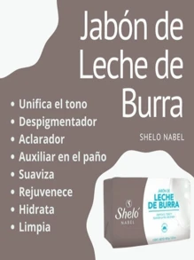 Jabón de leche de burra 100 gr - Gris Oscuro - Ver 3