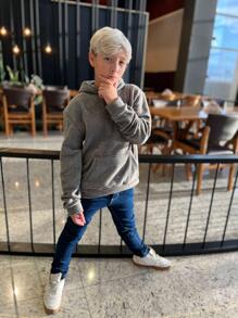Toddler Boy Winter Coats - Gris - Ver 3
