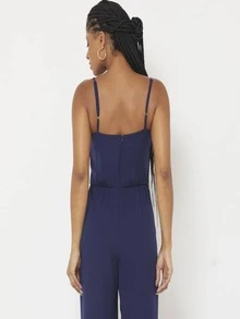 Women Jumpsuits - 藏蓝色 - 查看 4