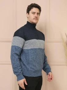 Men Cardigans - Blue - View 3
