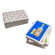 Loteria Mexicana Juego Mesa Tradicional Fiesta Famila Clasico Novedades Montecarlo - Rojo y blanco - Ver 4