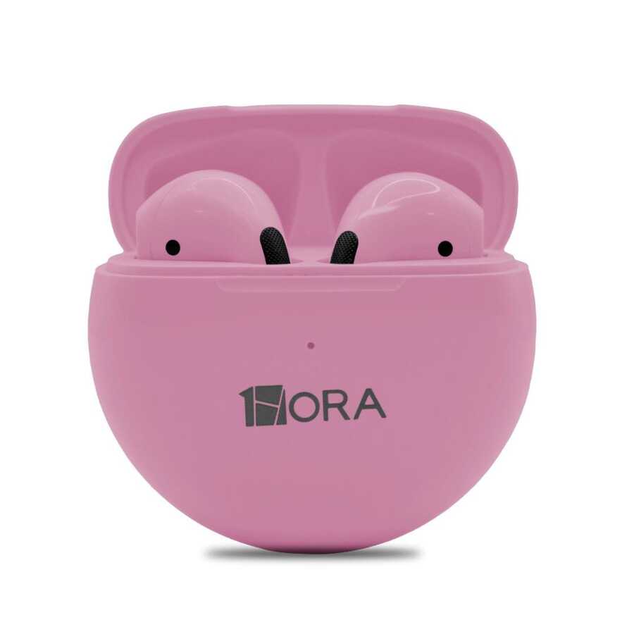 1HORA Audífonos Inalámbricos AUT119 - Rosa - Ver 1