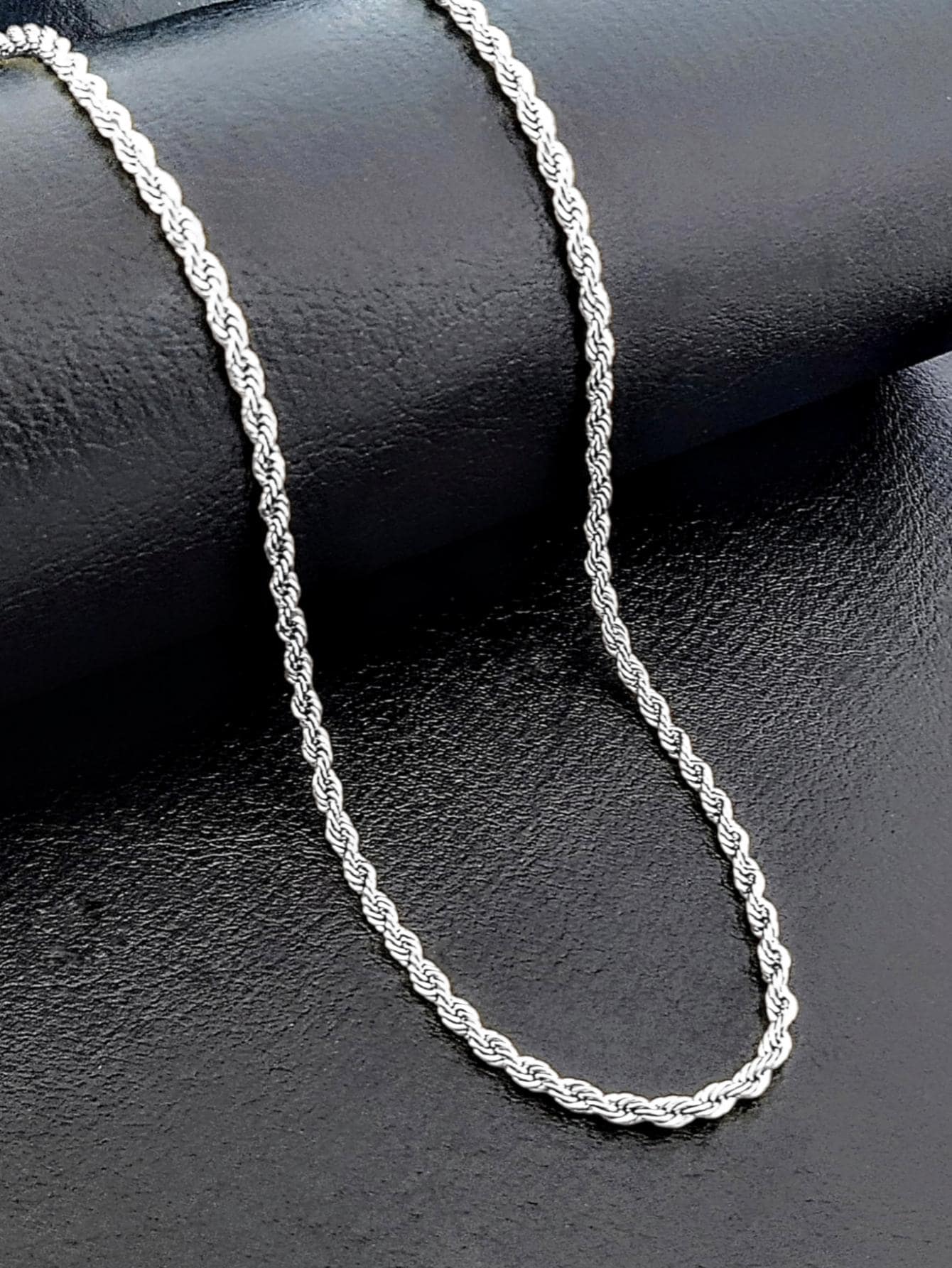Chain Necklaces - Prata45cm - Xem 1
