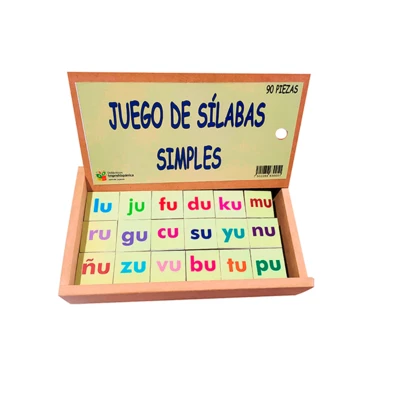 Sílabas Simples Material/*Didáctico