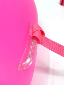 1 件玫瑰色 PVC 游泳浮标 游泳浮圈 适合公开水域游泳者 泳池浮圈 - 玫紅色 - 查看 3