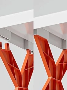 1入組PP鞋櫃，現代雙色多層鞋架收納架和地板儲物櫃 - 藍色 - 查看 5