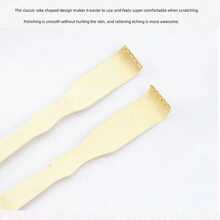 1 cái Dụng cụ gãi lưng bằng tre, dụng cụ massage cù lét màu vàng hiện đại cho gia đình - Màu vàng - Xem 4