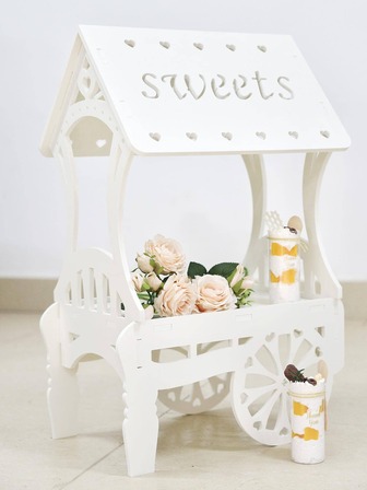 8毫米厚白色多功能派对展示道具