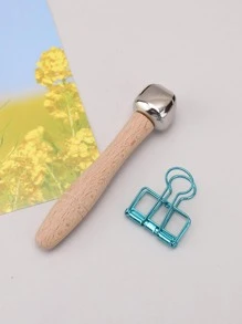 1入組木製打擊樂器，現代家用雙色樂器 - 米色 - 查看 4