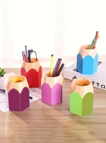 1 Máy Tính Dễ Thương Để Bàn Bút Có Giá Để Đồ Sáng Tạo Nồi Bút Chì Cho Văn Phòng Nhà Trang Trí Máy Tính Để Bàn, Thứ Túi - Màu xanh lam - Xem 1