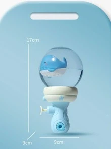 水上兒童玩具泳池玩具幼兒戶外水上玩具噴水夏季後院海灘噴水器游泳遊戲室外玩具幼兒2-43-5男孩女孩1入組 - 淺藍色 - 查看 3